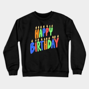 Happy Birthday Boy Crewneck Sweatshirt